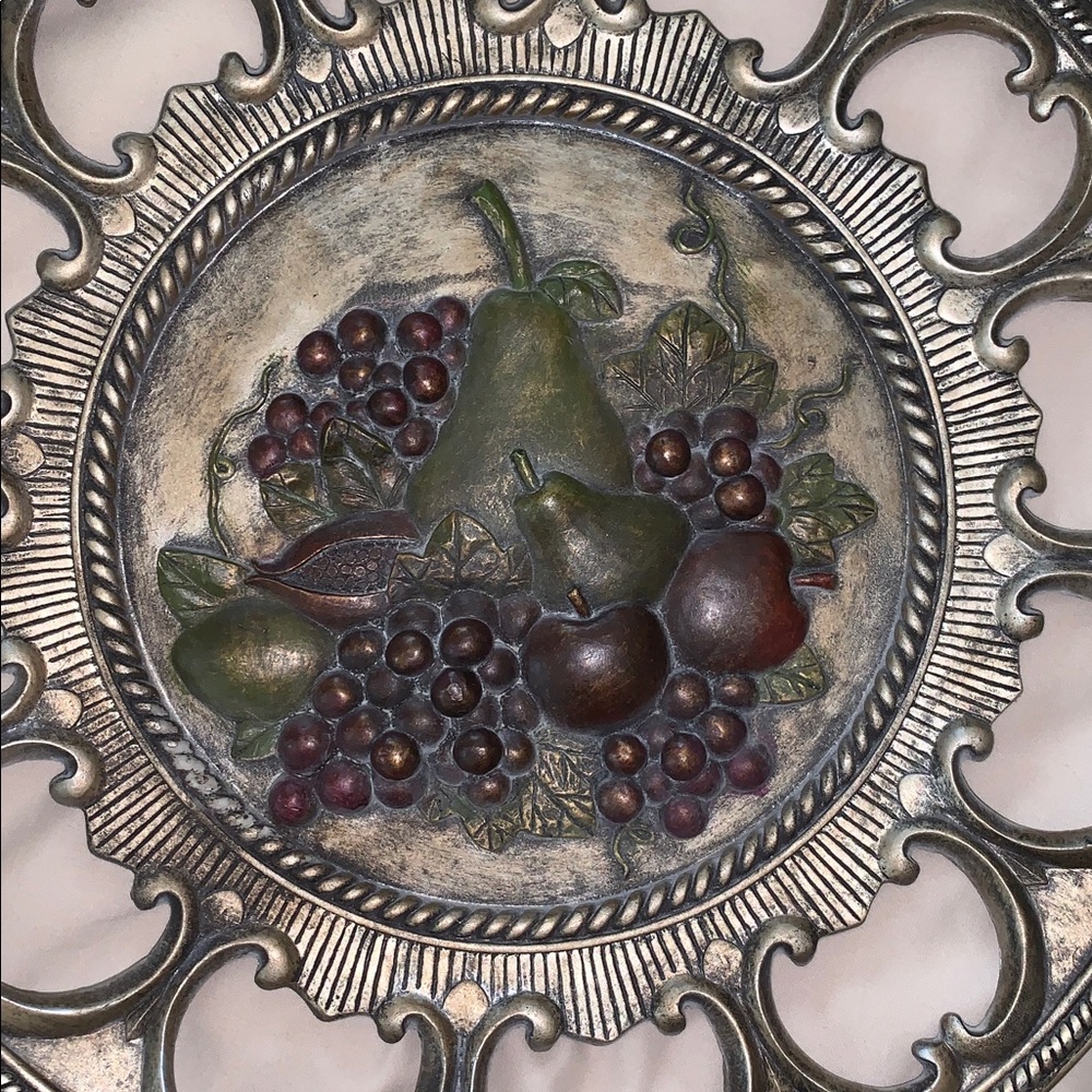 The Bombay Company Inc. Decorative Fruit Wall Plate